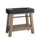 James Martin Vanities Auburn 36in Single Sink Console, Weathered Timber w/ Black Matte Mineral Composite Stone Top 165-V36-WTB-BM - alternate 7